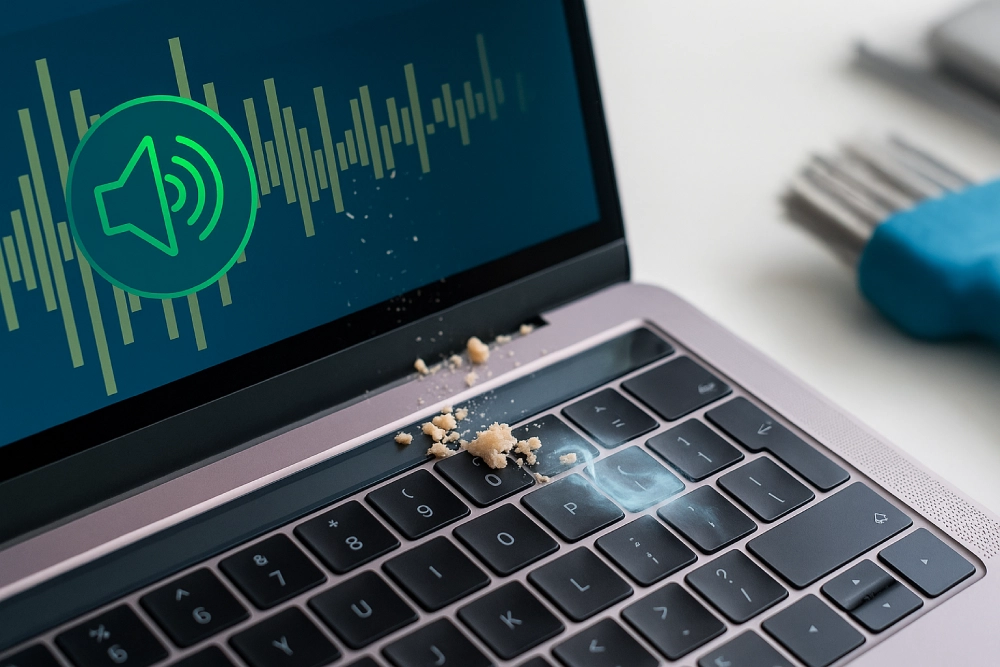 laptop speaker cleaner dust