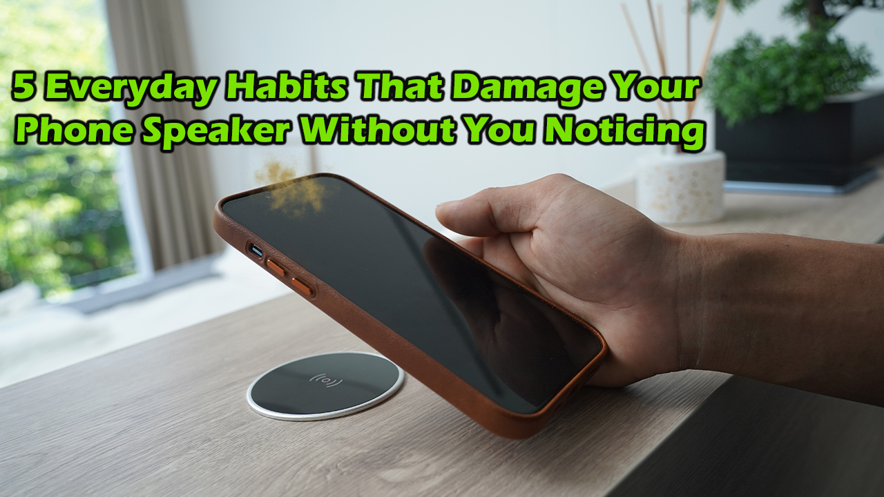 5 Everyday Habits That Damage Your Phone Speaker Without You Noticing