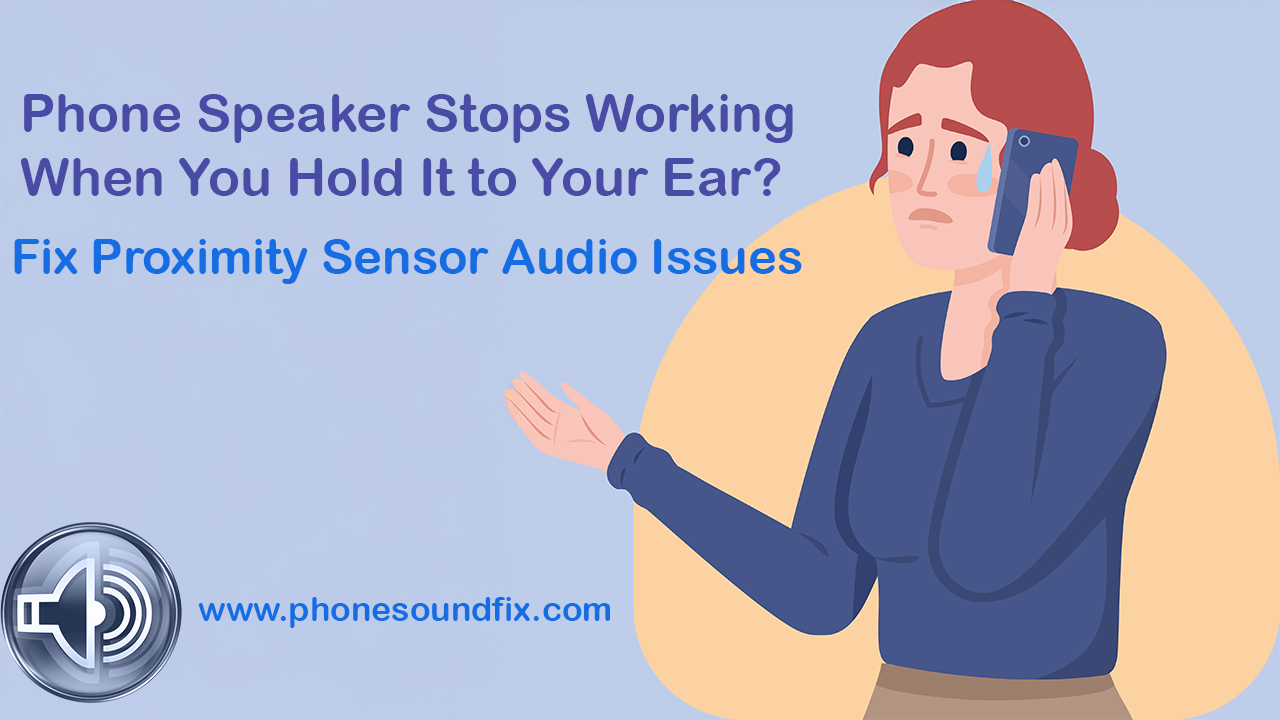 Phone Speaker Stops Working When You Hold It to Your Ear? Fix Proximity Sensor Audio Issues