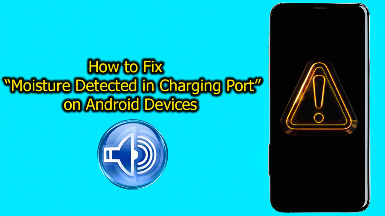How to Fix “Moisture Detected in Charging Port” on Android Devices